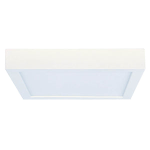 Bulbrite 773135 LED10DL/5/930/WHSQ/J/D 10W LED 5.5'' FLUSH MOUNT WHITE SQUARE DIMMABLE JA8 3000K 120V