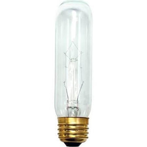 Bulbrite 704140 40T10C 40 Watt 130 Volt Clear T10 Medium Base