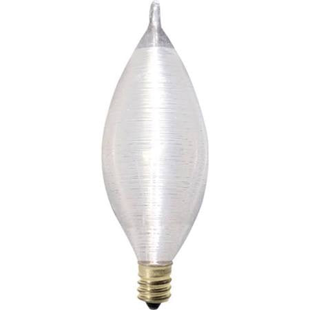 Bulbrite 430140 40C11A 40W C11 Amber E12 Candelabra 130V