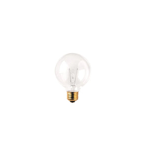 Replacement for Bulbrite 393104 40G25CL2 40-Watt G25 Clear Incandescent Bulb - NOW LED