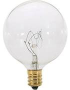 Replacement for Satco A3522 25G16.5 25 Watt 130 Volt G16.5 Candelabra Incandescent Base - NOW S3822