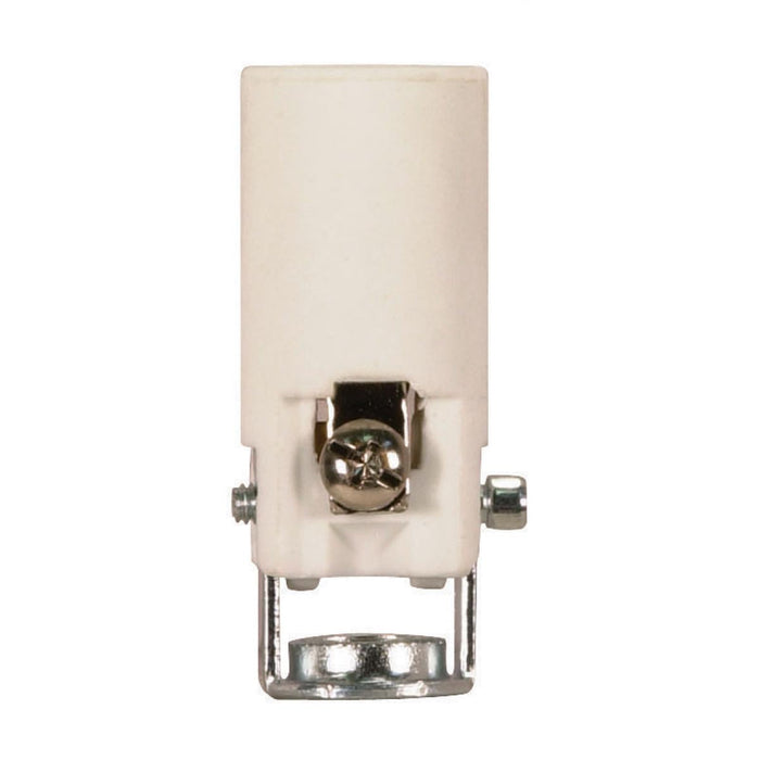 Satco 80-1090 Candelabra - Porcelain Sockets w/Paper Liner