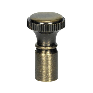 Satco 80-2221 Dimmer Knob Antique Brass Finish