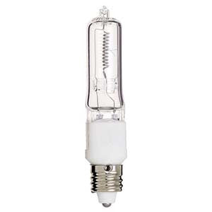 Replacement for Halco 107019 Q50CL/MC 50W Clear T4 JD Halogen E11 130V - NOW SATCO