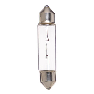 Satco VG020 6411/12V/10W/SV8.5/T3.25/C8 10 Watt miniature T3 1/4 200 Average rated hours Festoon base 12 Volt