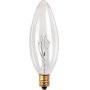 Bulbrite 490115 15CTC/25/2 15W 120V Incandescent Torpedo 25mm Clear