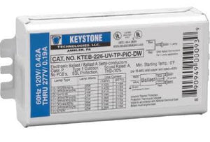 KTEB-226-UV-TP-PIC-DW-KIT 120/277V Fluorescent Electronic Ballast