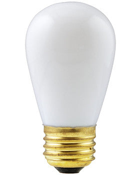 Halco 9058 - 11 Watt S14 Opaque White 3,000 Hours - 130 Volt