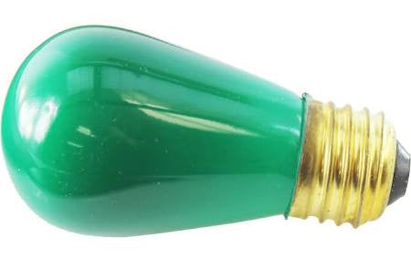 Halco 9070 S14GRN11C 11 watt 130 volt S14 Medium Base Green